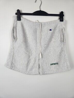 Vintage Champion Reverse Weave Warmup Sweat Shorts Mens XL Gray 80s Gym USA VTG